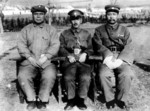 Feng Yuxiang, Chiang Kaishek, and Yan Xishan, China, 1928