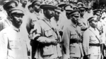 Chiang Kaishek and other Nationalist leaders paying respect to Sun Yatsen upon the successful conclusion of the Northern Expedition, Biyun Temple, Beiping, China, 6 Jul 1928, photo 2 of 2