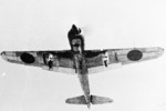 Ki-100 fighter in flight, Japan, 1945