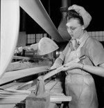 Female worker at the Small Arms Ltd. plant, Mississauga, Ontario, Canada, date unknown