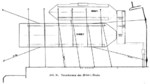 Diagram of the anchoring of the 25,000-ton floating drydock at the Vulcan shipyard in Hamburg, Germany, circa 1910s