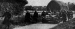 Troops of French 39th Infantry Regiment with Renault UE vehicle during an exercise, south of Troarn, France, 12 Sep 1937