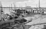 Lindenau shipyard, Klaipeda, Lithuania, circa 1920-1921