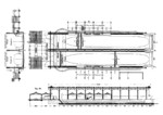 Detailed drawing of the building dry docks of Seebeckwerft shipyard, Bremerhaven, Germany, 1910