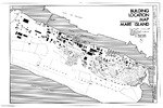 1970s map of Mare Island Naval Shipyard, Vallejo, California, United States.