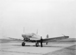 Experimental A-17A aircraft at the National Advisory Committee for Aeronautics