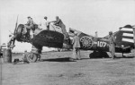 Captured Japanese Ki-36 aircraft with Chinese markings, China, circa 1940s