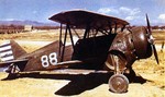 Chinese Hawk III fighters at Kunming, Yunnan Province, China, circa 1940s