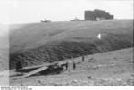 German DFS 230 C-1 gliders at Gran Sasso, Italy, 12 Sep 1943, photo 4 of 4; note Hotel Campo Imperatore in background