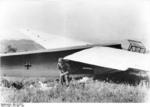 German glider trooper exiting a DFS 230 glider, Crete, Greece, May-Jun 1941