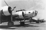 B-17B Flying Fortress bombers at March Field, California, United States, early 1941.