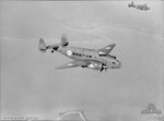 Two Hudson bombers of No. 13 Squadron Royal Australian Air Force in flight Darwin, 1940