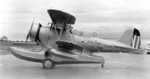 United States Coast Guard JF-2 Duck aircraft at rest, late 1930s