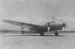 Ki-21 bomber at rest at the airfield in Hamamatsu Airfield, Hamamatsu, Shizuoka, Japan, 1940s