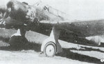 Royal Thai Air Force Ki-30 aircraft resting at an airfield, Thailand, circa Sep-Dec 1945