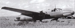 Abandoned Japanese Ki-67-I Kai To-Go special attack aircraft of Fugaku Squadron at Clark Field, Luzon, Philippine Islands, circa 1945