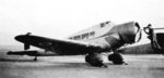 Aircraft mechanic working on a MT-1 Hayabusa aircraft, China, circa 1940s