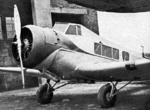 MT-1 Hayabusa aircraft at rest, China, circa 1930s