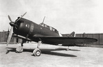 Prototype of Re.2003 reconnaissance aircraft, which was based on the Re.2002 Ariete design, 29 Jun 1941, photo 1 of 3