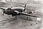 SM.82 Marsupiale transport delivering paratroopers, early 1940s