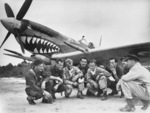 Australian pilots of the No. 457 Squadron 