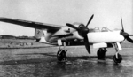 Prototype V1 of Ta 154 Moskito night fighter, circa mid- to late-1943