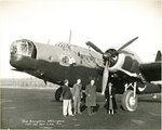 Wellington bomber at Vickers-Armstrongs factory, Broughton, Flintshire, Wales, United Kingdom, 7 Nov 1940