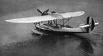 Z.501 Gabbiano aircraft taxiing on water, 1934