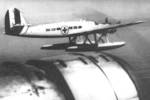 Two Z.506B Airone aircraft in flight, circa late 1930s