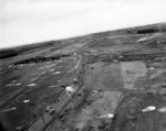 US 4th Infantry Division being supplied via airdrop by means of C-47 aircraft of US 101st Airborne Division, Briealf, Germany, 13 Feb 1945