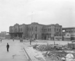 Shinbashi Station, Tokyo, Japan, late 1945