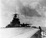 Hornet launching Doolittle raiders, 18 Apr 1942, photo 7 of 10