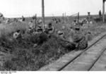 British and French prisoners of war in Belgium, May 1940