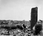 Nagasaki, Japan in ruins, early 1946