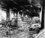 Damaged building, Nagasaki, Japan, mid-1946