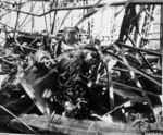 Destroyed industrial building, Nagasaki, Japan, mid-1946