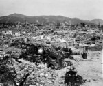 Hiroshima, Japan in ruins, 1945