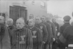 Prisoners in the concentration camp at Sachsenhausen, Germany, 19 Dec 1938