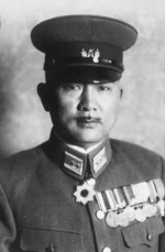 General Kuribayashi, commander of the Japanese forces at Iwo Jima, circa 1937-1944