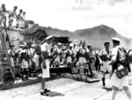 British troops disembarking at Hong Kong, 30 Aug 1945