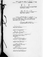 Signature page of the Japanese instrument of surrender