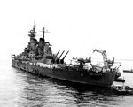 USS Missouri in Tokyo Bay, 2 Sep 1945, photo 2 of 2