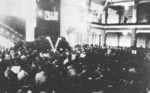 Japanese surrender ceremony, Taipei City Hall, Taiwan, 25 Oct 1945, photo 1 of 2