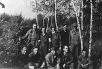 USAAF S/Sgt Joseph Curreri, Lt Joseph Andrews, and 1st Lt Guido Brassesco near Bladel, the Netherlands after their C-47 aircraft was shot down, Sep 1944