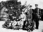 New Zealand, South African, and Sikh Indian troops at Mersa Matruh, Egypt, circa 1942