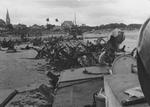 View of Juno Beach near Courseulles-sur-Mer, France, Jun 1944