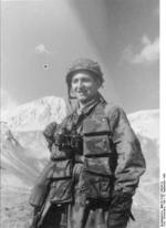 German airborne trooper at Gran Sasso, Italy, 12 Sep 1943