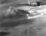 Japanese B5N aircraft in flight over Kaneohe Naval Air Station, Oahu, US Territory of Hawaii, 7 Dec 1941