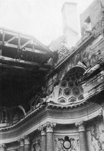 Ruins of the Royal Castle of Warsaw, Poland, 1939, photo 2 of 2