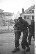 British prisoners of war, Saint-Nazaire, France, 28 Mar 1942